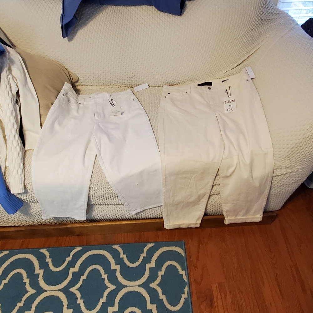 2 White Amanda Jeans